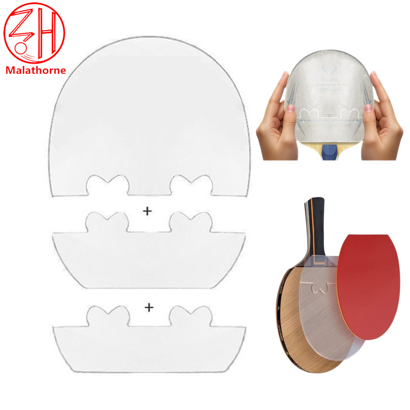 Table Tennis Blade - แผ่นจัดตำแหน่งยางปิงปอง - แม่แบบจัดตำแหน่งใบไม้ปิงปอง, เครื่องมือ DIY สำหรับการวางยางอย่างแม่นยำ