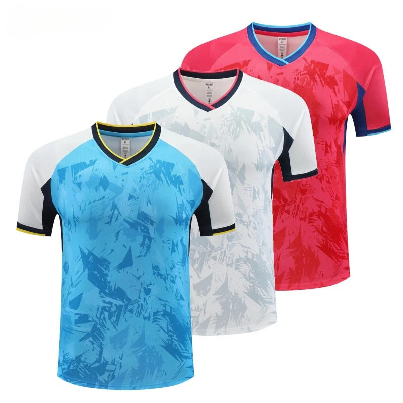 Table Tennis Club Jersey - เสื้อเทเบิลเทนนิสขายดีรุ่นใหม่ 2025 เสื้อยืดแบดมินตันผู้ชาย เสื้อเทเบิลเทนนิส แห้งเร็ว