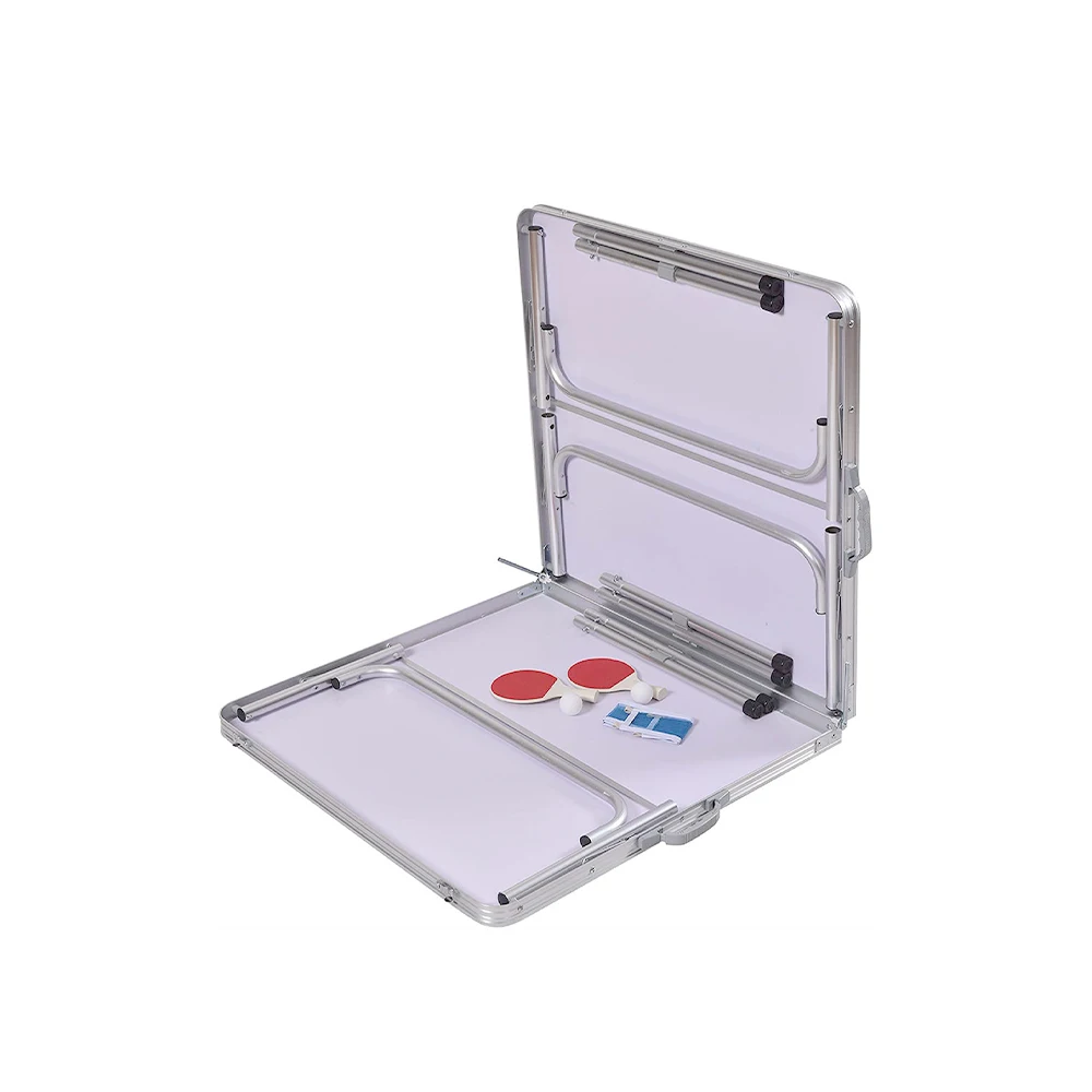 Table Tennis Folding Table - โต๊ะปิงปองแบบพับเดี่ยวสำหรับใช้ในร่ม ขนาด 6 ฟุต ปี 2026