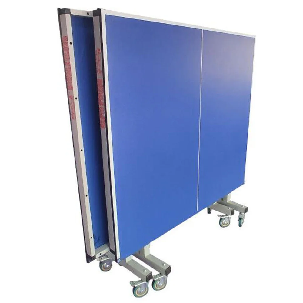Table Tennis Folding Table - โต๊ะเทนนิสแบบพับได้สองชั้น รุ่น 2026 สำหรับใช้งานในร่มและกลางแจ้ง โต๊ะปิงปองมาตรฐานแบบเคลื่อนย้ายได้