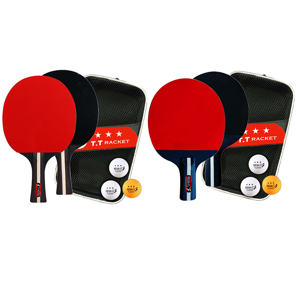 Table Tennis Training China - ไม้ปิงปอง 2 อัน และลูกปิงปอง 3 ลูก
