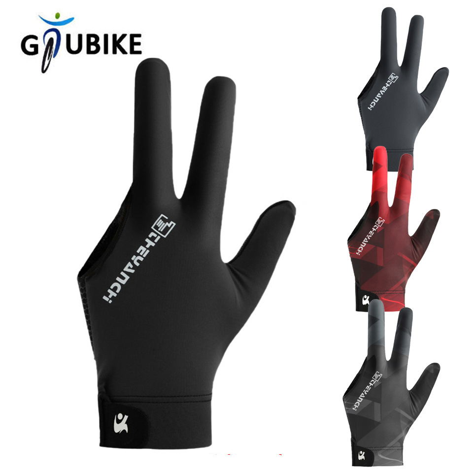 Table Tennis Us Open - GTUBIKE 1PC ถุงมือบิลเลียด Enhanced Grip ซ้ายมือเปิดสามนิ้ว