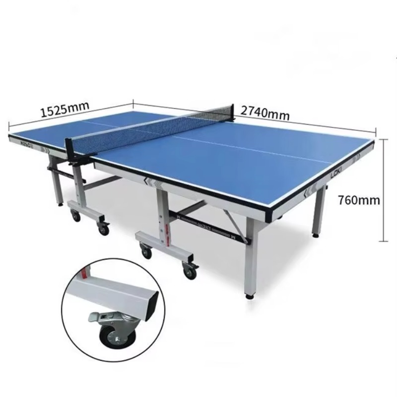 Table Tennis Folding Table - โต๊ะปิงปองแบบพับได้ในร่ม ขนาดมาตรฐาน 25 มม.