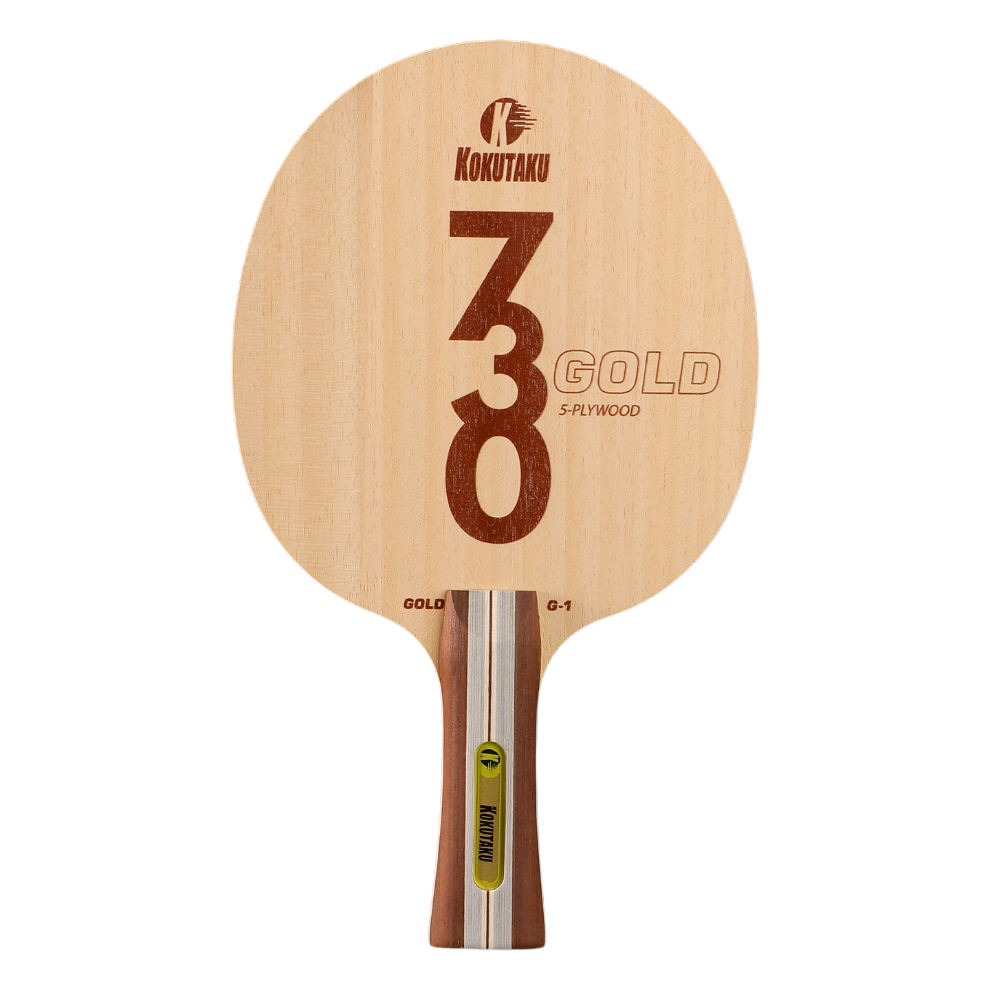 Table Tennis In Japanese - โคคุตะคุ 730G1 ไม้ปิงปอง 5 ชั้น ทำจากไม้ทั้งหมด