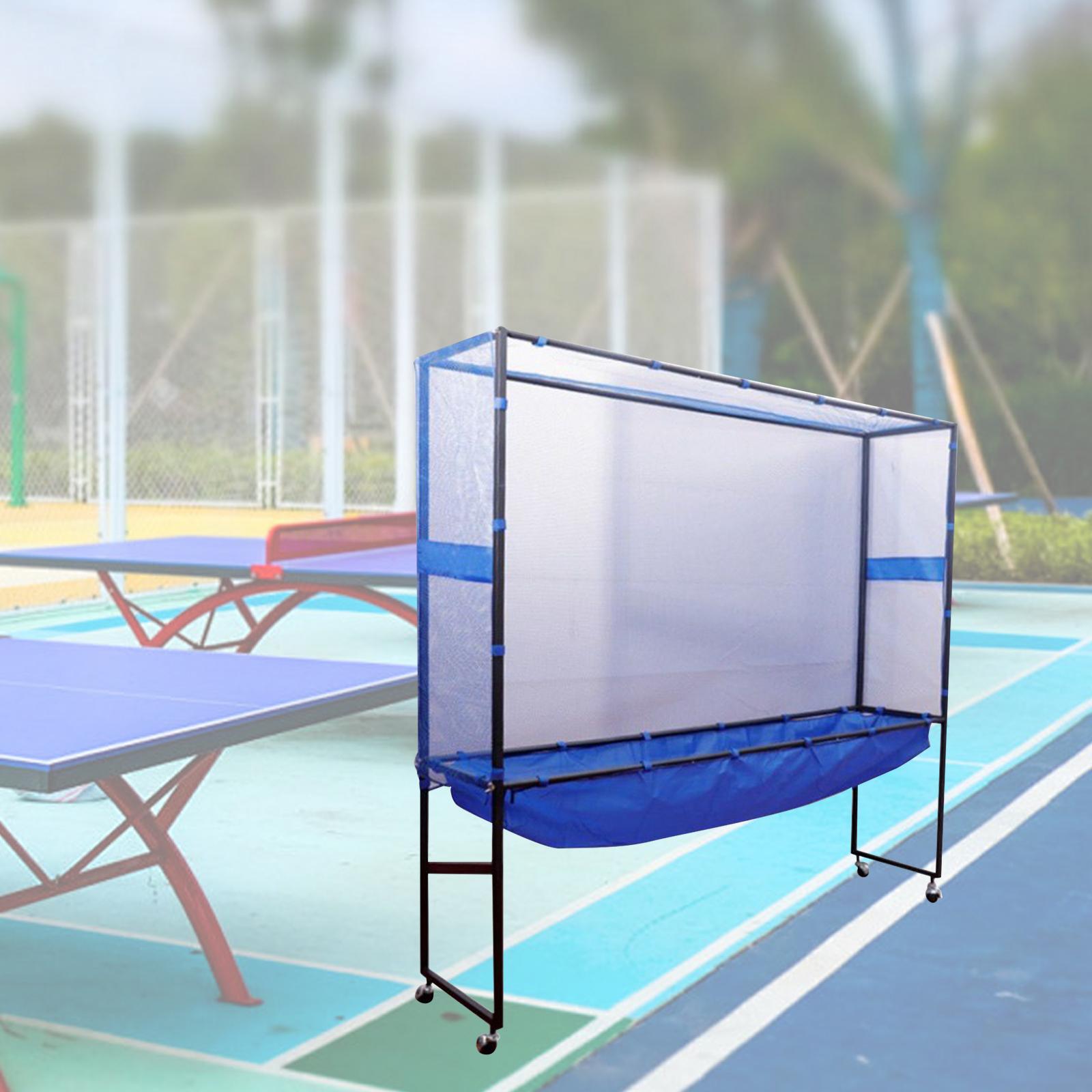 Table Tennis Net - ตาข่ายเก็บลูกปิงปองแบบเคลื่อนย้ายได้สำหรับฝึกซ้อมการตีลูกด้วยหุ่นยนต์