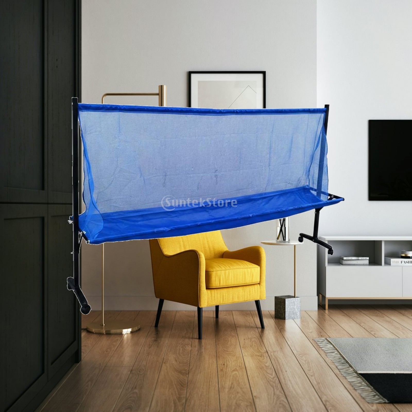 Table Tennis Net - ที่เก็บลูกปิงปองแบบพับได้ ประหยัดพื้นที่