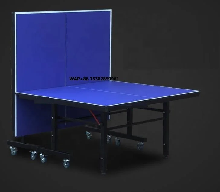 Table Tennis Folding Table - โต๊ะปิงปองมาตรฐานสากล คุณภาพดี ทนทาน พับได้สองทบ สำหรับใช้ในร่ม รุ่นขายดีที่สุด