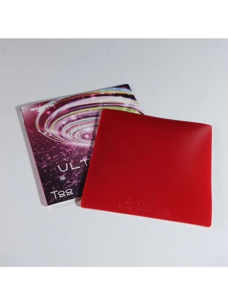 Table Tennis Blade - ยางปิงปอง SANWEI T88 Ultra Spin, ยางปิงปองแบบมีปุ่มสำหรับไม้ปิงปองระดับมืออาชีพ