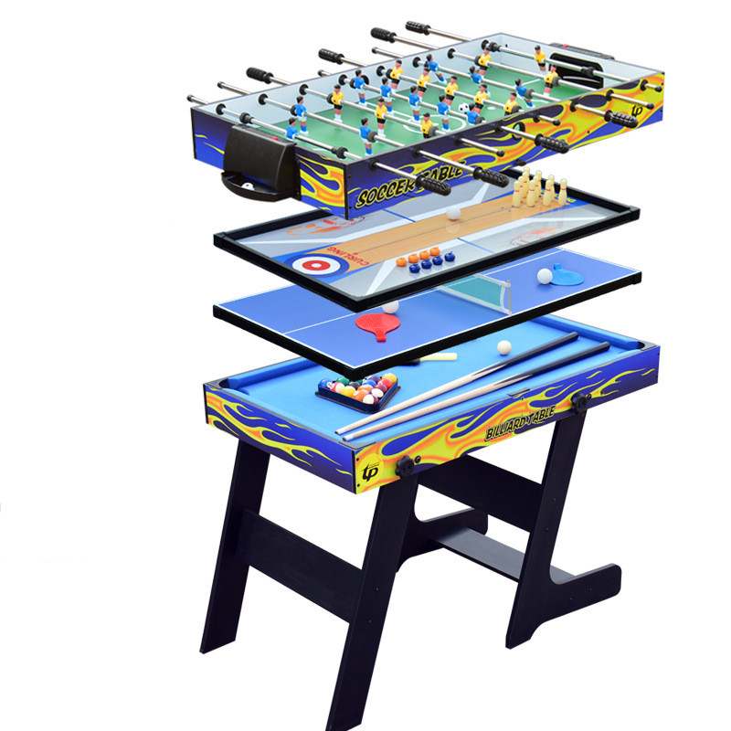 Table Tennis Folding Table - โต๊ะเกมส์อเนกประสงค์ 4 in 1 สำหรับเทนนิส บิลเลียด