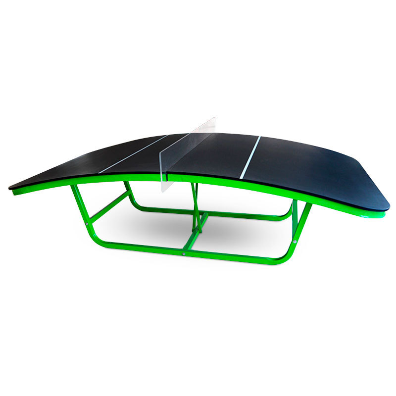 Table Tennis Folding Table - โต๊ะปิงปองแบบพับได้สำหรับฝึกซ้อมฟุตบอลในร่ม พร้อมล้อเลื่อน