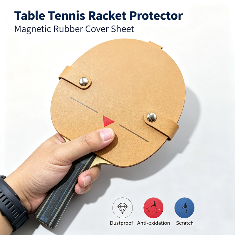Table Tennis Us Open - ฟิล์มป้องกันการเกิดออกซิเดชันสำหรับไม้ปิงปอง แผ่นป้องกันแม่เหล็กสำหรับไม้เทนนิส ป้องกันยางไม่ให้หลุดออก