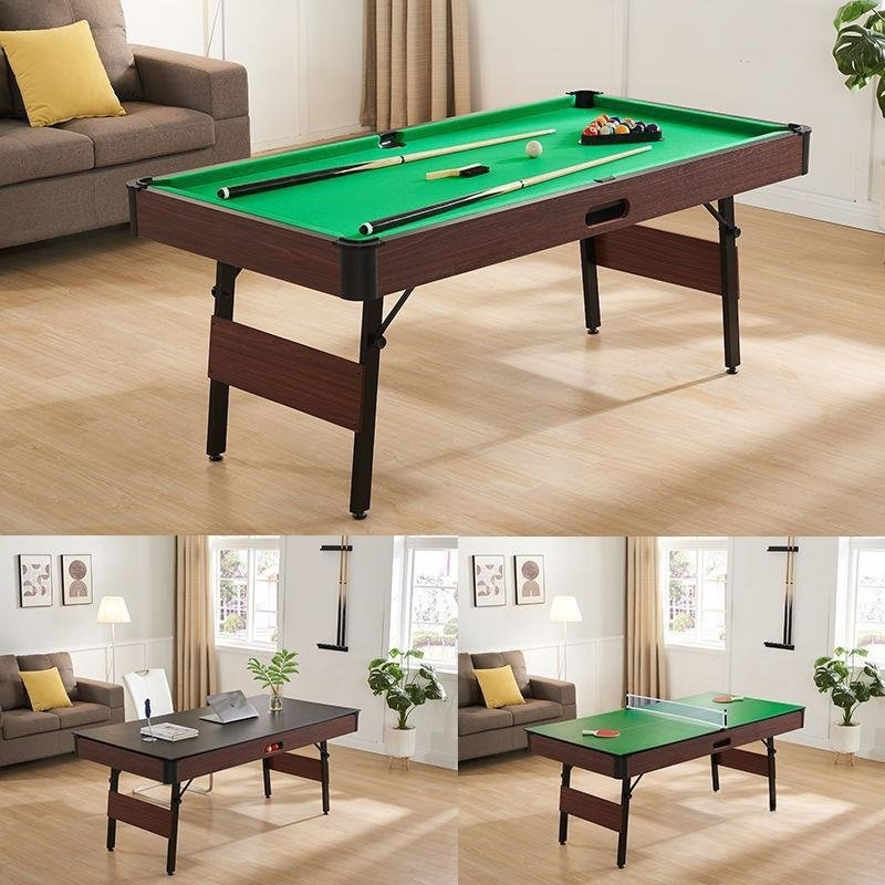 L บิลเลียดในครัวเรือนอเนกประสง - Table Tennis Folding Table บทวิจารณ์และราคา