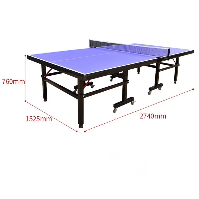 โต๊ะปิงปองพับได้สำหรับในร่ม ระ - Table Tennis Folding Table บทวิจารณ์และราคา