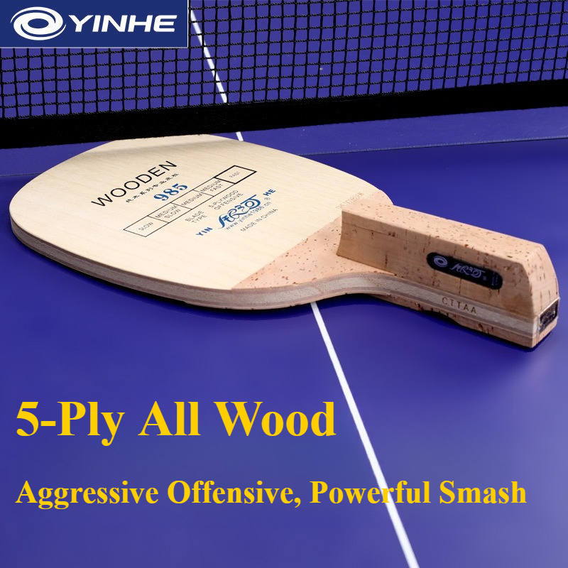ไม้ปิงปอง YINHE 985 แบบญี่ปุ่น - Table Tennis Blade บทวิจารณ์และราคา