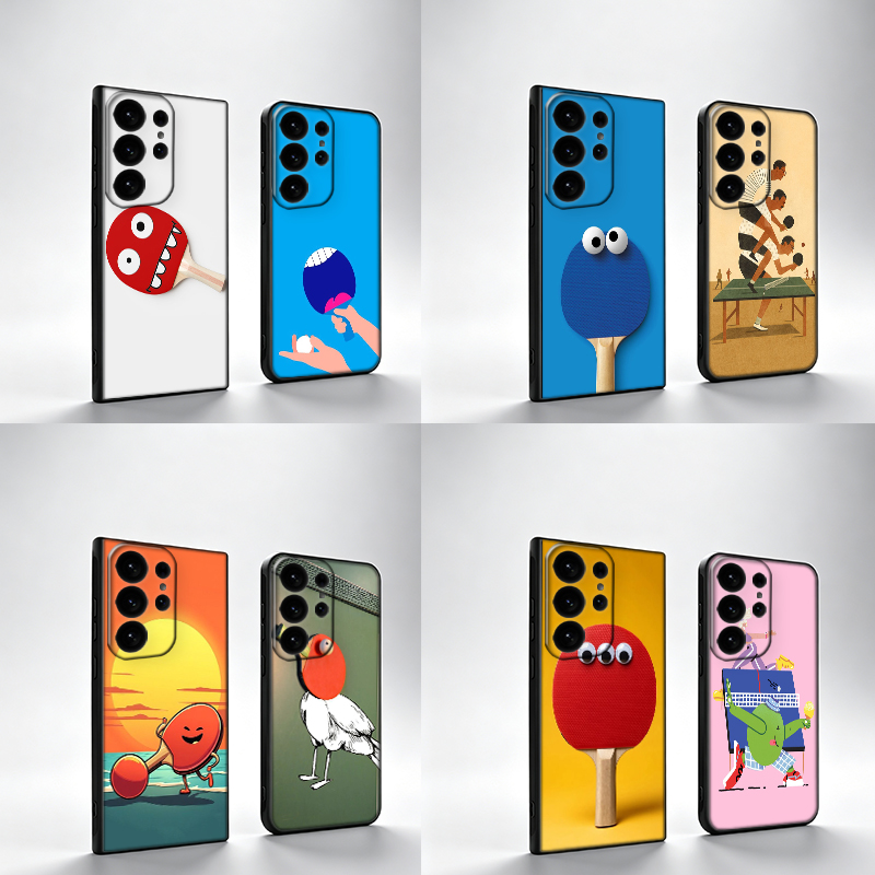 เคสโทรศัพท์ลายการ์ตูนปิงปองใหม - Table Tennis Cartoon บทวิจารณ์และราคา