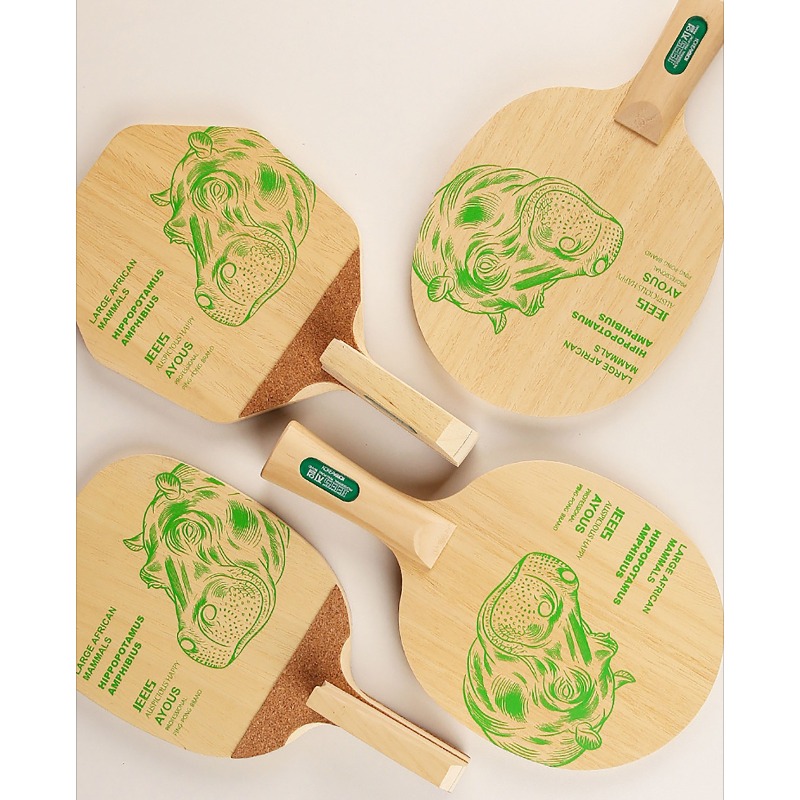 ไม้ปิงปอง JEELS Green Hippo 1  - Table Tennis In Japanese บทวิจารณ์และราคา