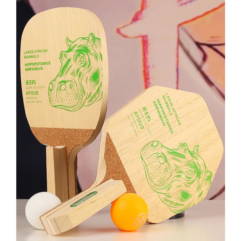 ไม้ปิงปอง JEELS Green Hippo 1  - Table Tennis In Japanese บทวิจารณ์และราคา