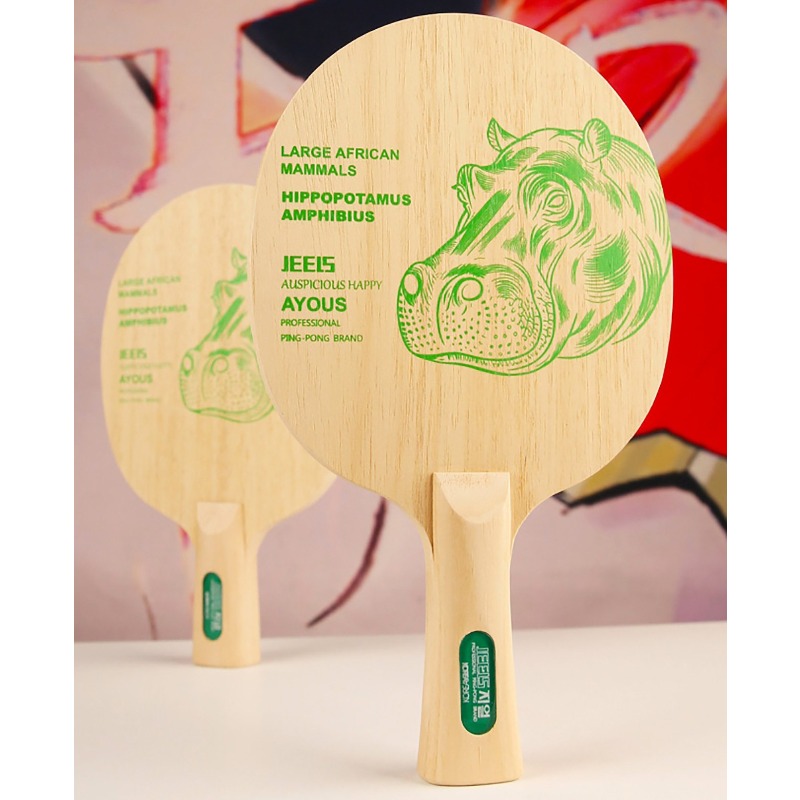 ไม้ปิงปอง JEELS Green Hippo 1  - Table Tennis In Japanese บทวิจารณ์และราคา