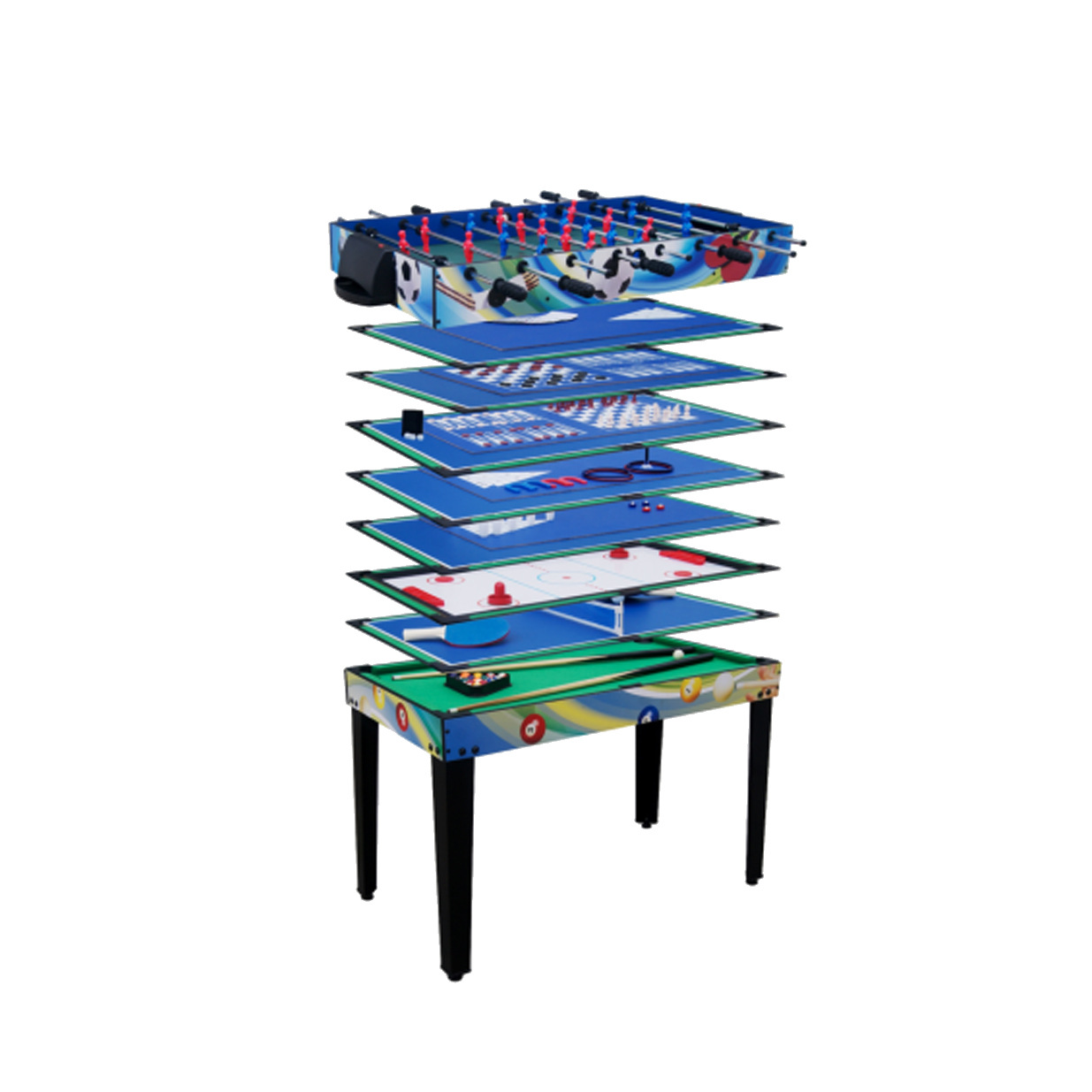 โต๊ะเกมอเนกประสงค์พับได้ขนาด 1 - Table Tennis Folding Table บทวิจารณ์และราคา