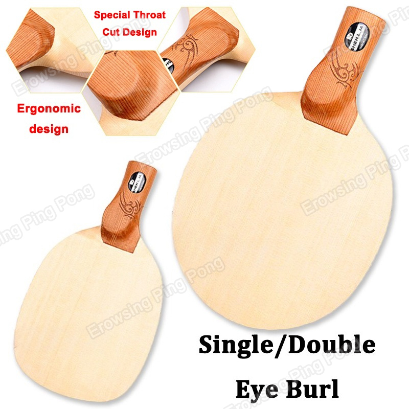 ไม้ปิงปองฮิโนกิ 1 ชั้น แบบจับส - Table Tennis Blade บทวิจารณ์และราคา