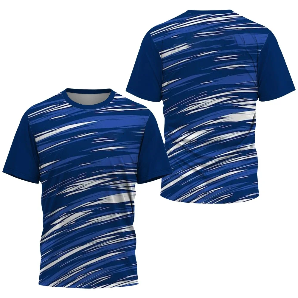 เสื้อยืดพิมพ์ลายไล่ระดับสีแฟชั - Table Tennis Training China บทวิจารณ์และราคา