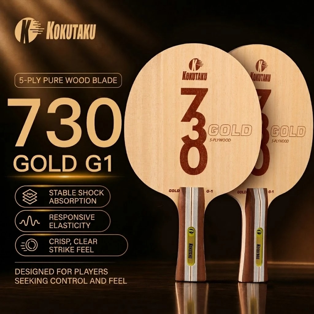 ไม้ปิงปอง Kokutaku รุ่น FL 730 - Table Tennis Blade บทวิจารณ์และราคา