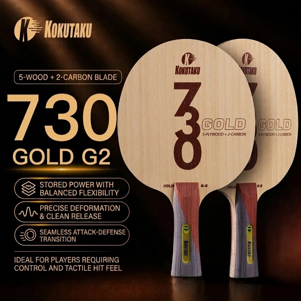 ไม้ปิงปอง Kokutaku รุ่น FL 730 - Table Tennis Blade บทวิจารณ์และราคา