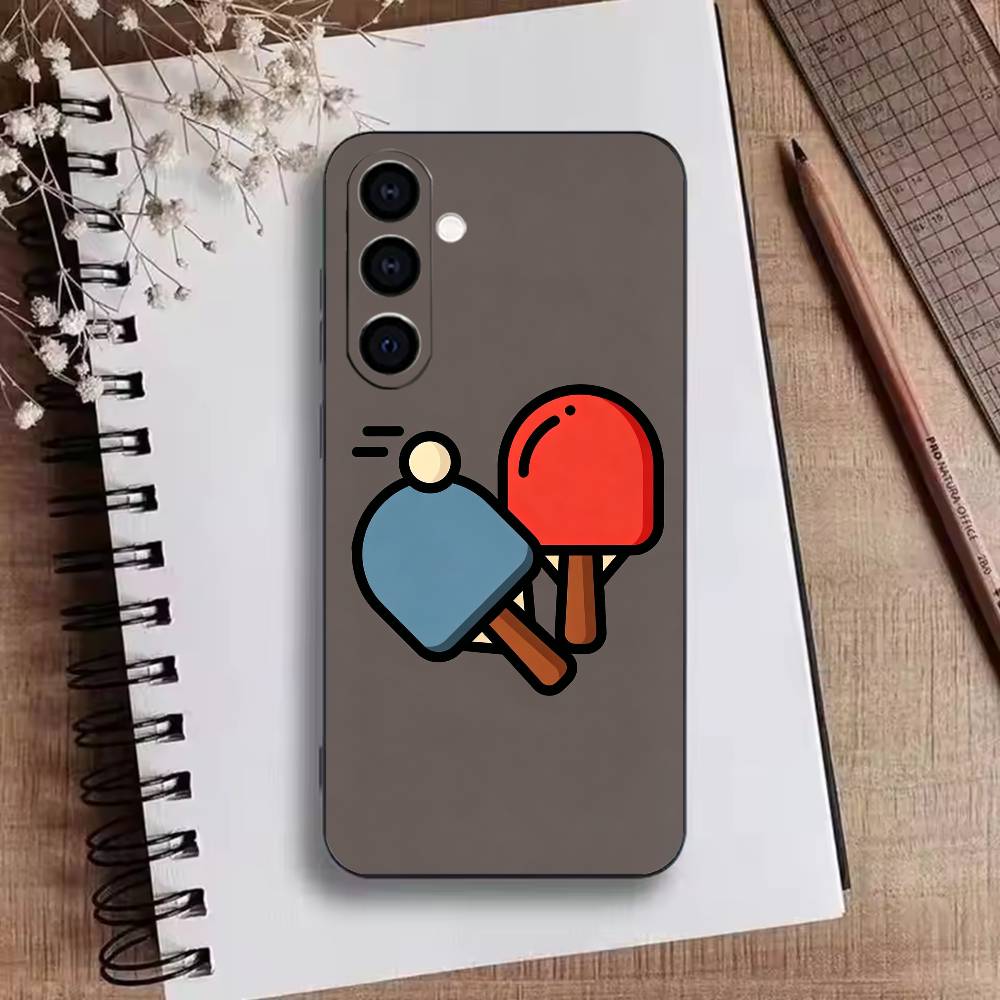 ใหม่การ์ตูนปิงปองเคสโทรศัพท์สำ - Table Tennis Cartoon บทวิจารณ์และราคา