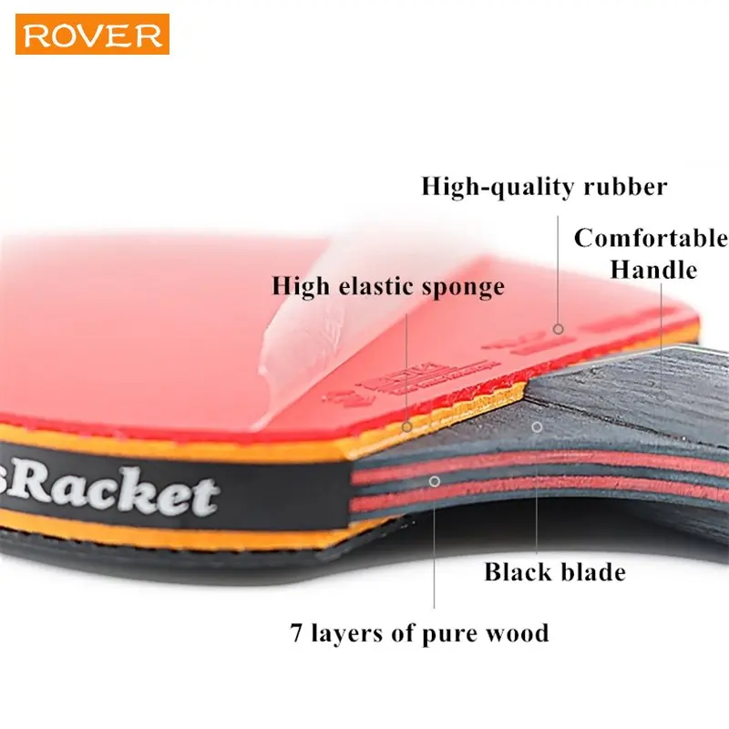 5/6 Star ตารางไม้เทนนิส 2PCS P - Table Tennis Blade บทวิจารณ์และราคา