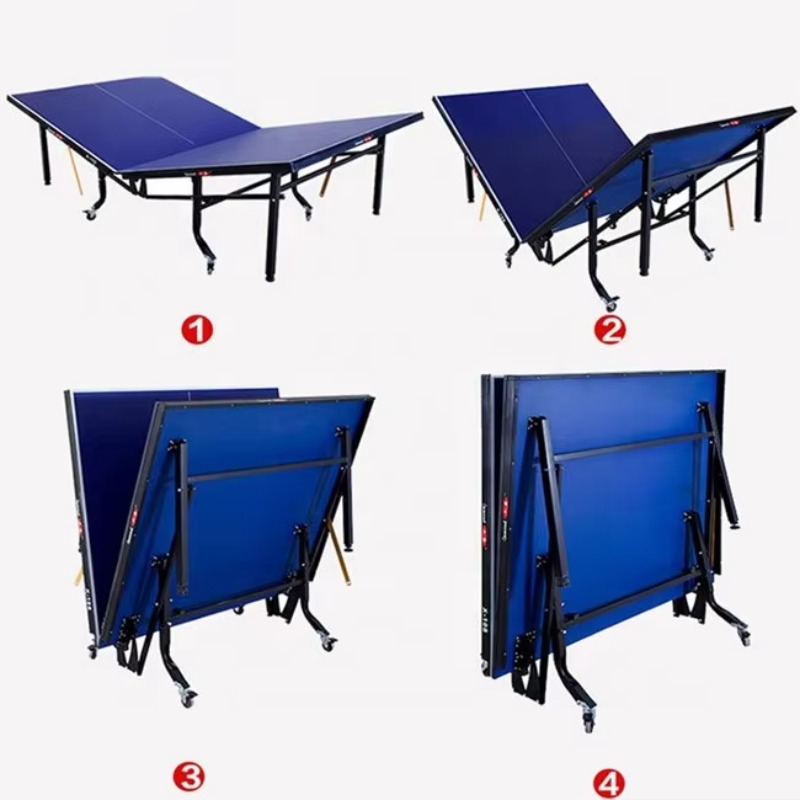 โต๊ะปิงปองแบบพับได้ในร่ม ขนาดม - Table Tennis Folding Table บทวิจารณ์และราคา