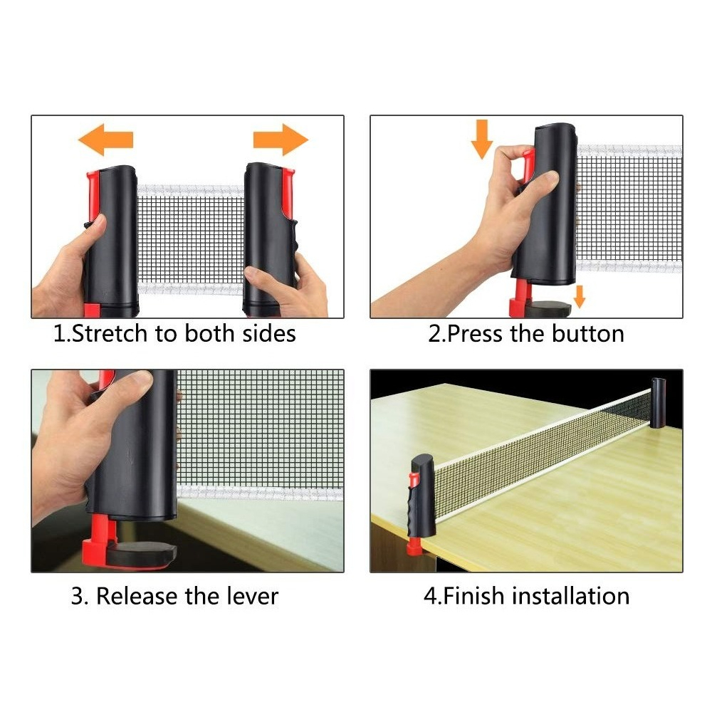 ตาข่ายปิงปองชั้นวางปิงปองแบบพั - Table Tennis Net บทวิจารณ์และราคา