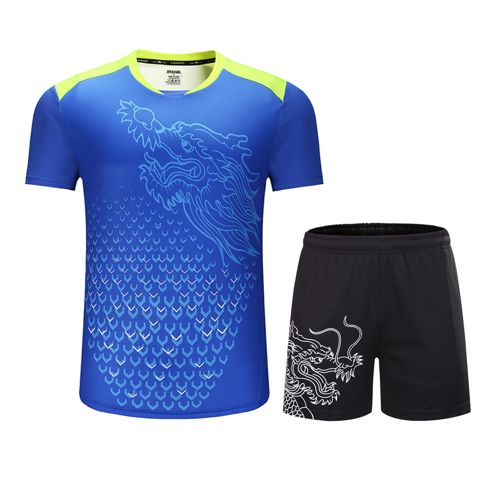 ใหม่จีน Dragon ตารางเทนนิสเสื้ - Table Tennis Training China บทวิจารณ์และราคา