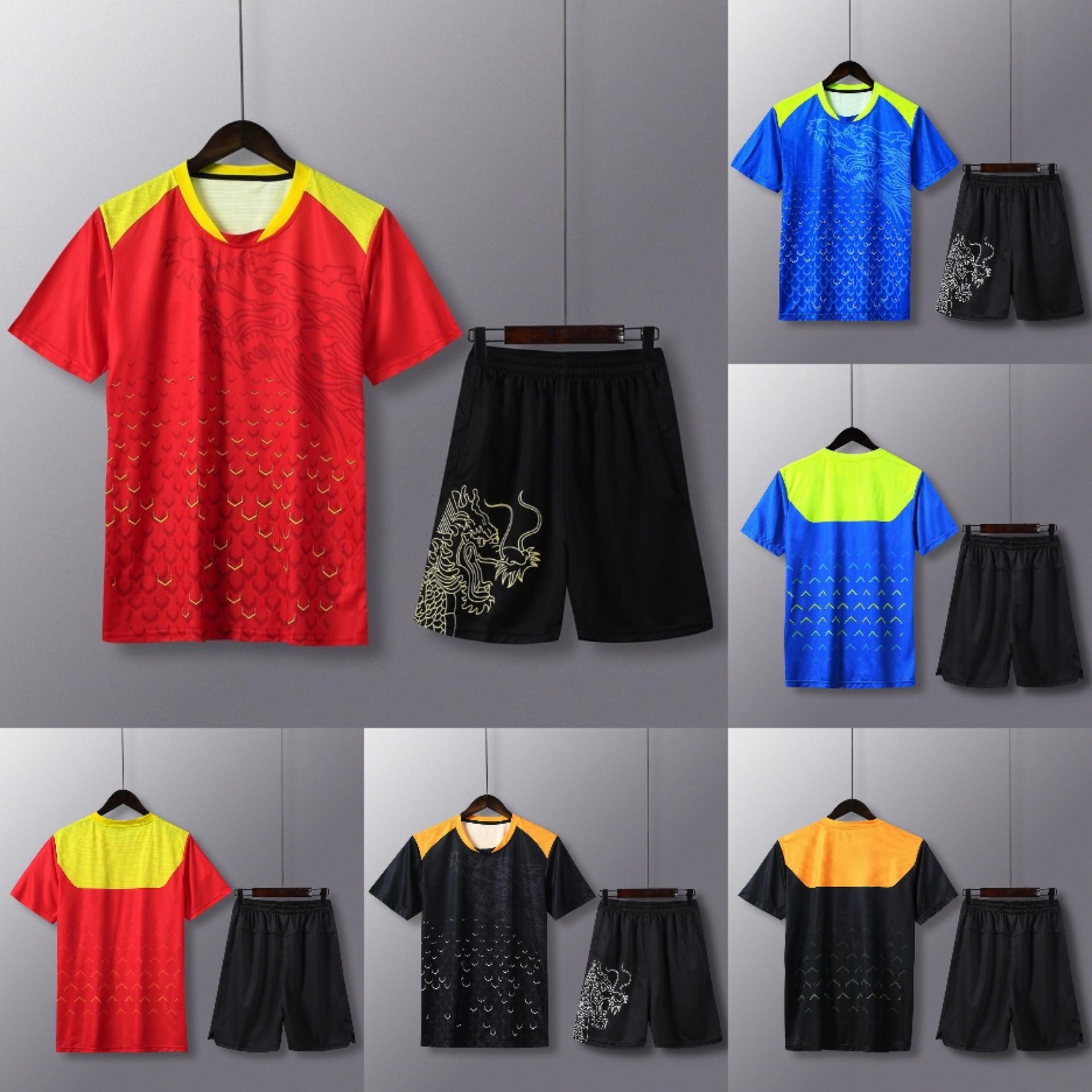 ใหม่จีน Dragon ตารางเทนนิสเสื้ - Table Tennis Training China บทวิจารณ์และราคา