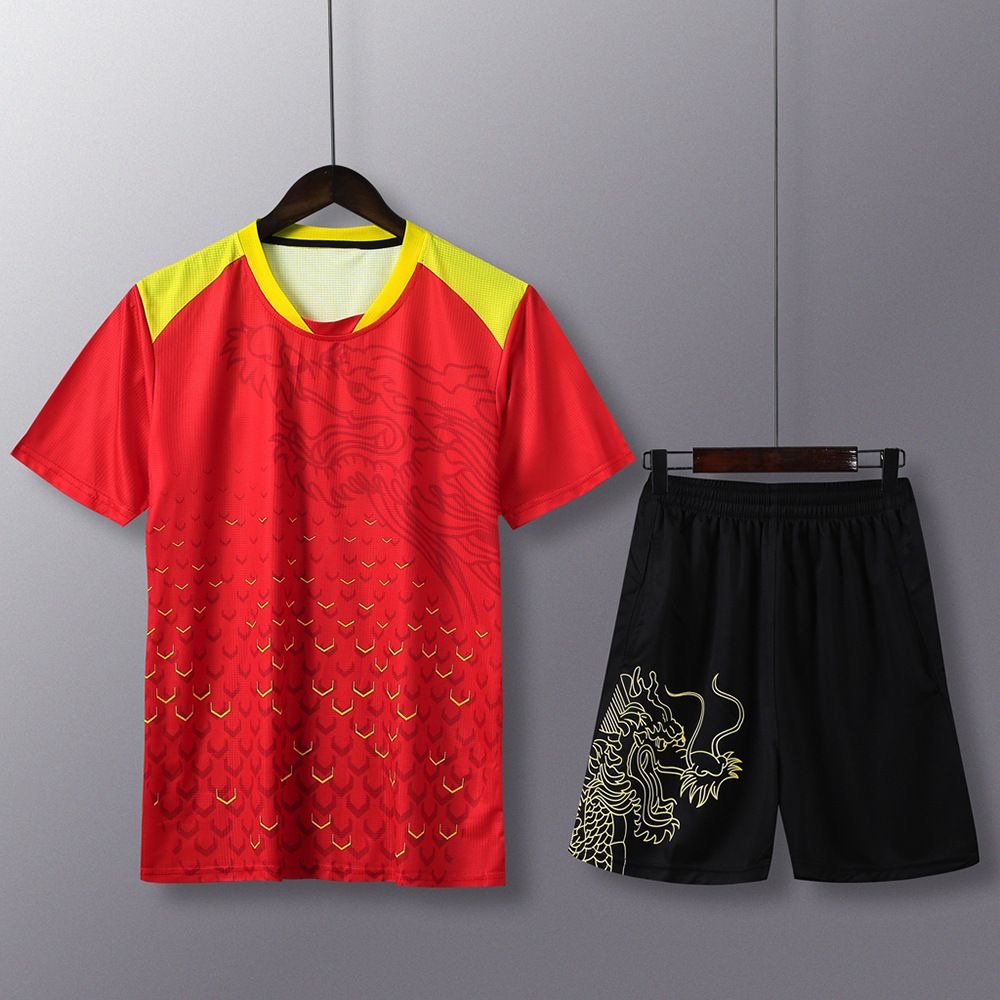 ใหม่จีน Dragon ตารางเทนนิสเสื้ - Table Tennis Training China บทวิจารณ์และราคา