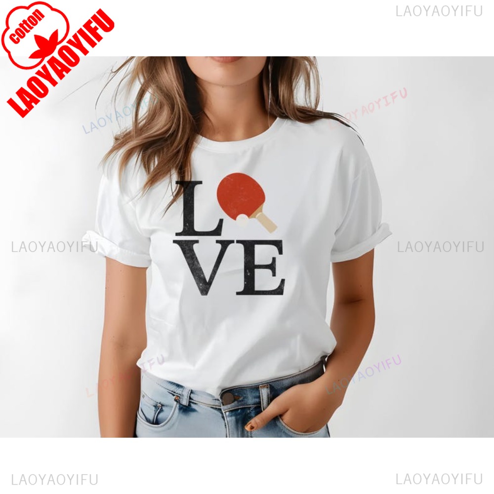 Vintage Ping Pong Lover I Love - Table Tennis Cartoon บทวิจารณ์และราคา