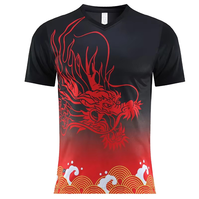เสื้อยืดทีมลายกีฬาปิงปองเสื้อย - Table Tennis Training China บทวิจารณ์และราคา