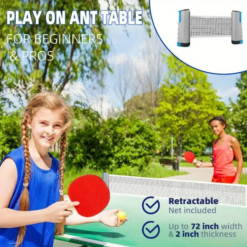 ตาข่ายปิงปองแบบพับเก็บได้ ใช้ไ - Table Tennis Net บทวิจารณ์และราคา