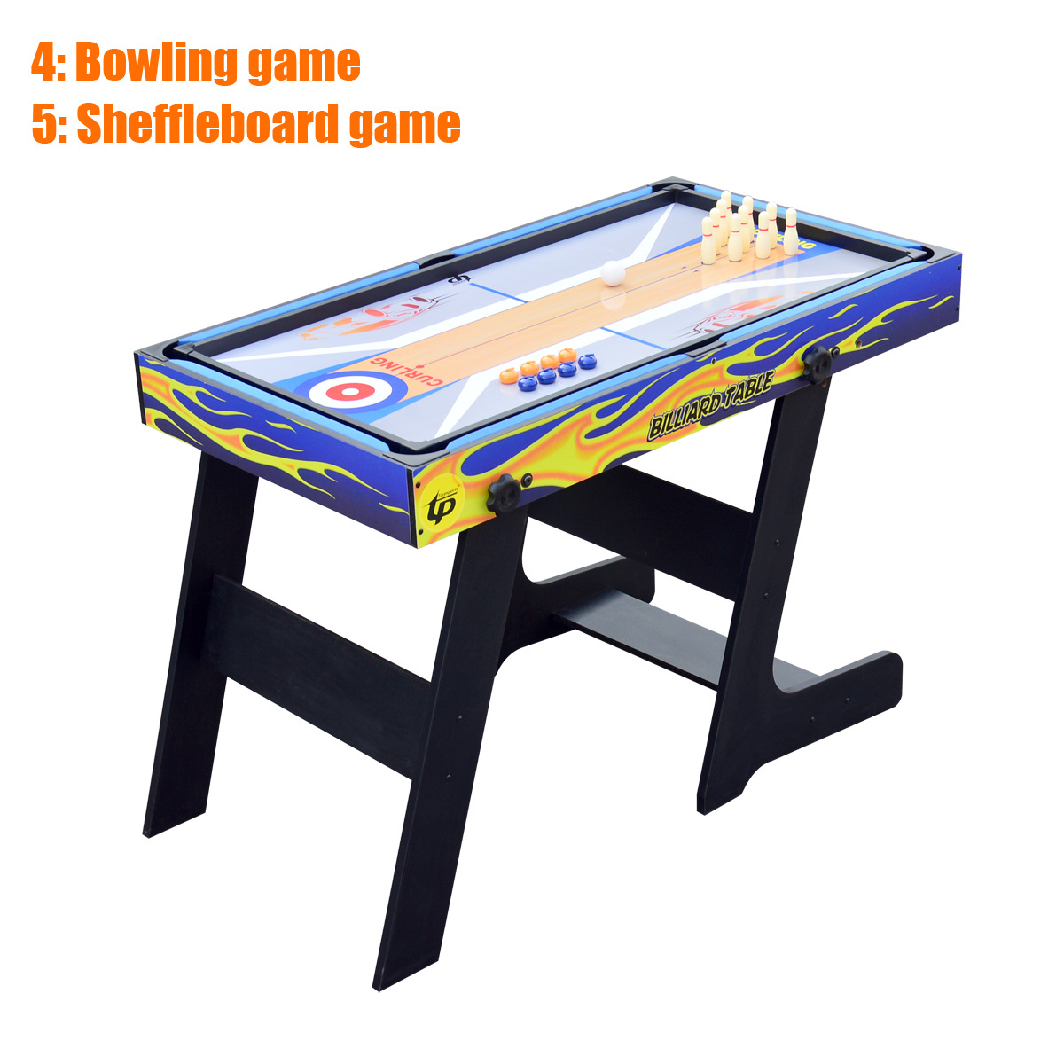 โต๊ะเกมส์อเนกประสงค์ 4 in 1 สำ - Table Tennis Folding Table บทวิจารณ์และราคา