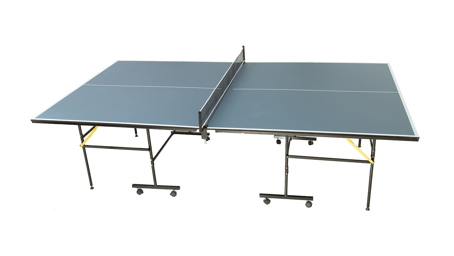 โต๊ะปิงปองแบบพับได้คุณภาพสูง f - Table Tennis Folding Table บทวิจารณ์และราคา