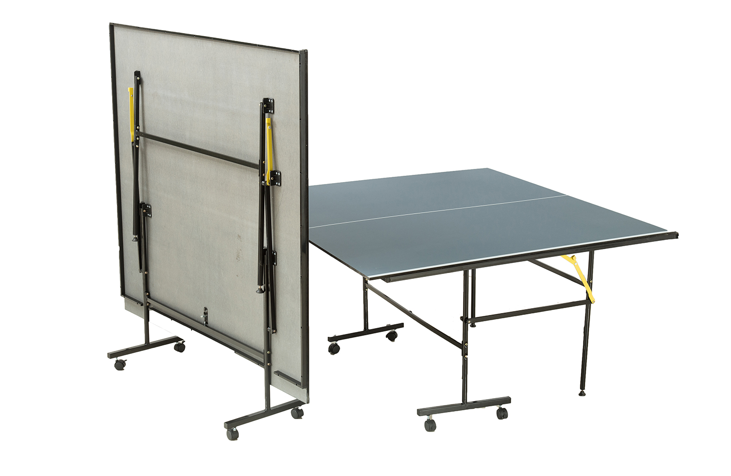 โต๊ะปิงปองแบบพับได้คุณภาพสูง f - Table Tennis Folding Table บทวิจารณ์และราคา