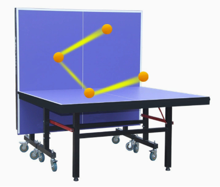 โต๊ะปิงปอง โต๊ะปิงปองแบบพับได้ - Table Tennis Folding Table บทวิจารณ์และราคา